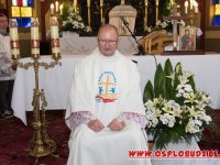Uroczyste pożegnanie księdza Leona Strzelczyka z parafią w Łobudzicach